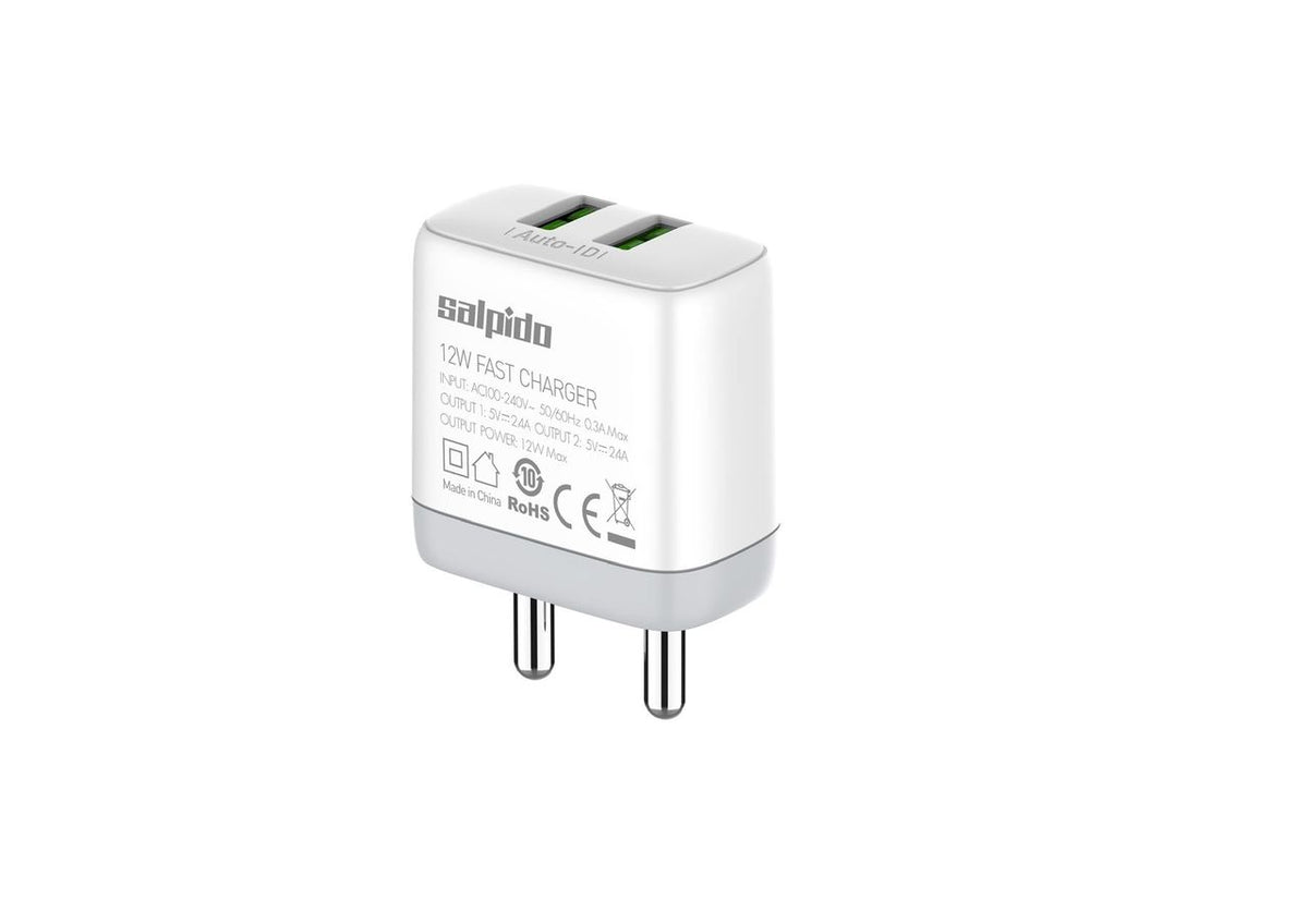 FAST WALL ,2.4A DUAL USB CHARGER | GD-WC11