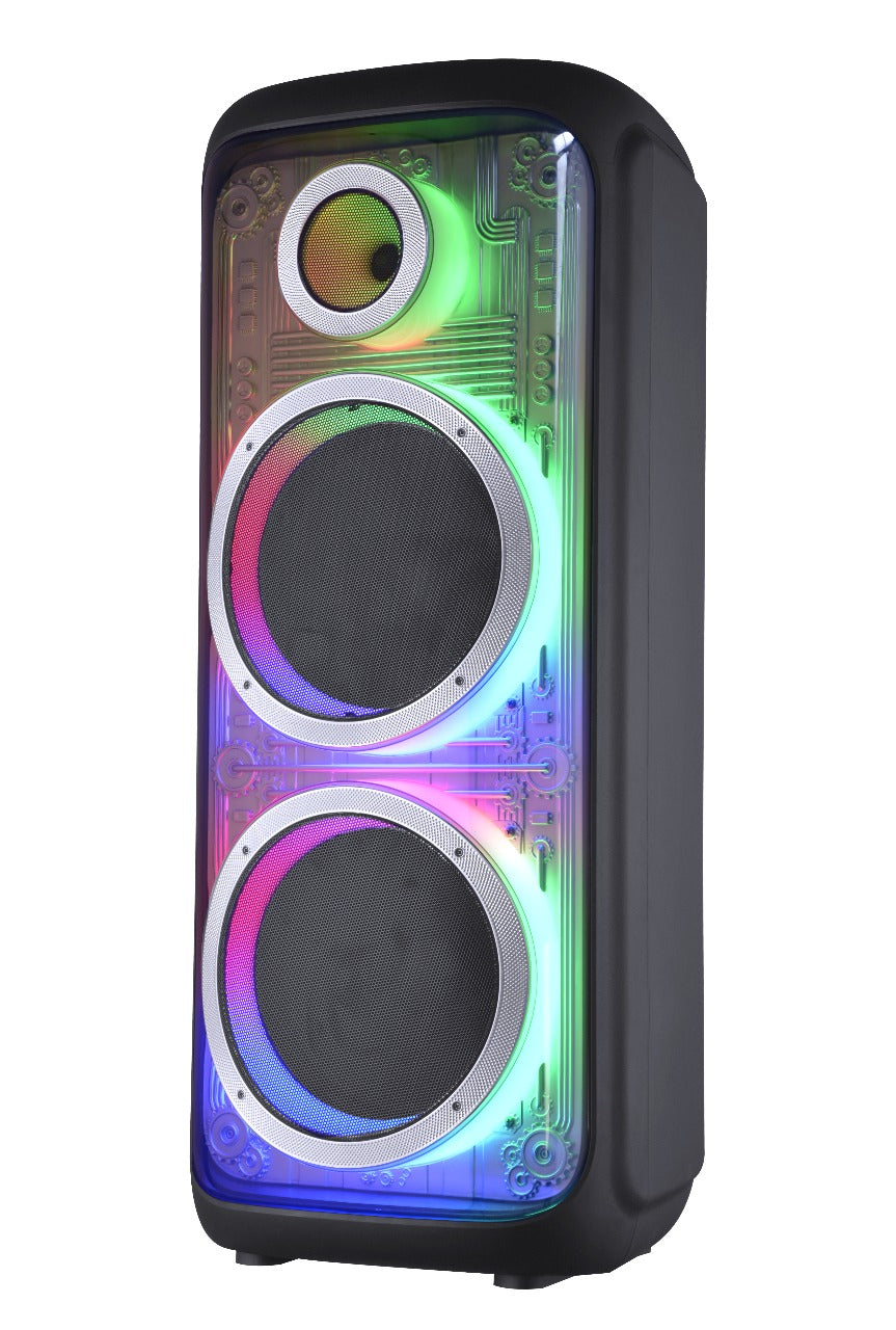 Salpido Party Waves 909 – 180 Watts Cyber-Glow Stereo Wireless Speaker