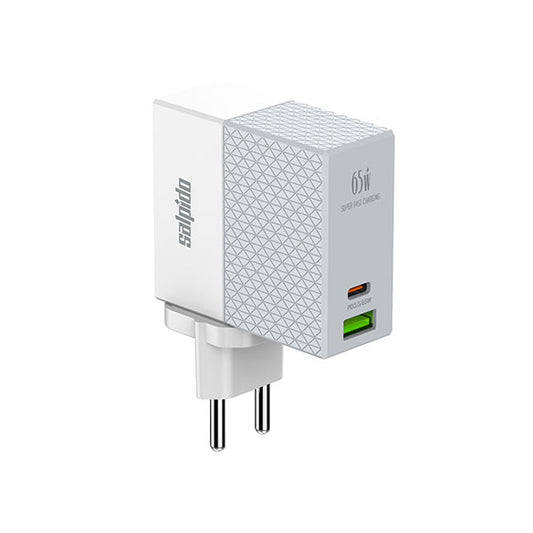 65W PD Mini Quick Charge USB C+A |  GD-WC07