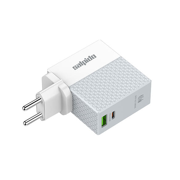 65W PD Mini Quick Charge USB C+A |  GD-WC07
