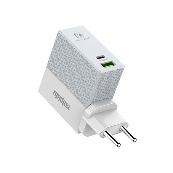 65W PD Mini Quick Charge USB C+A |  GD-WC07