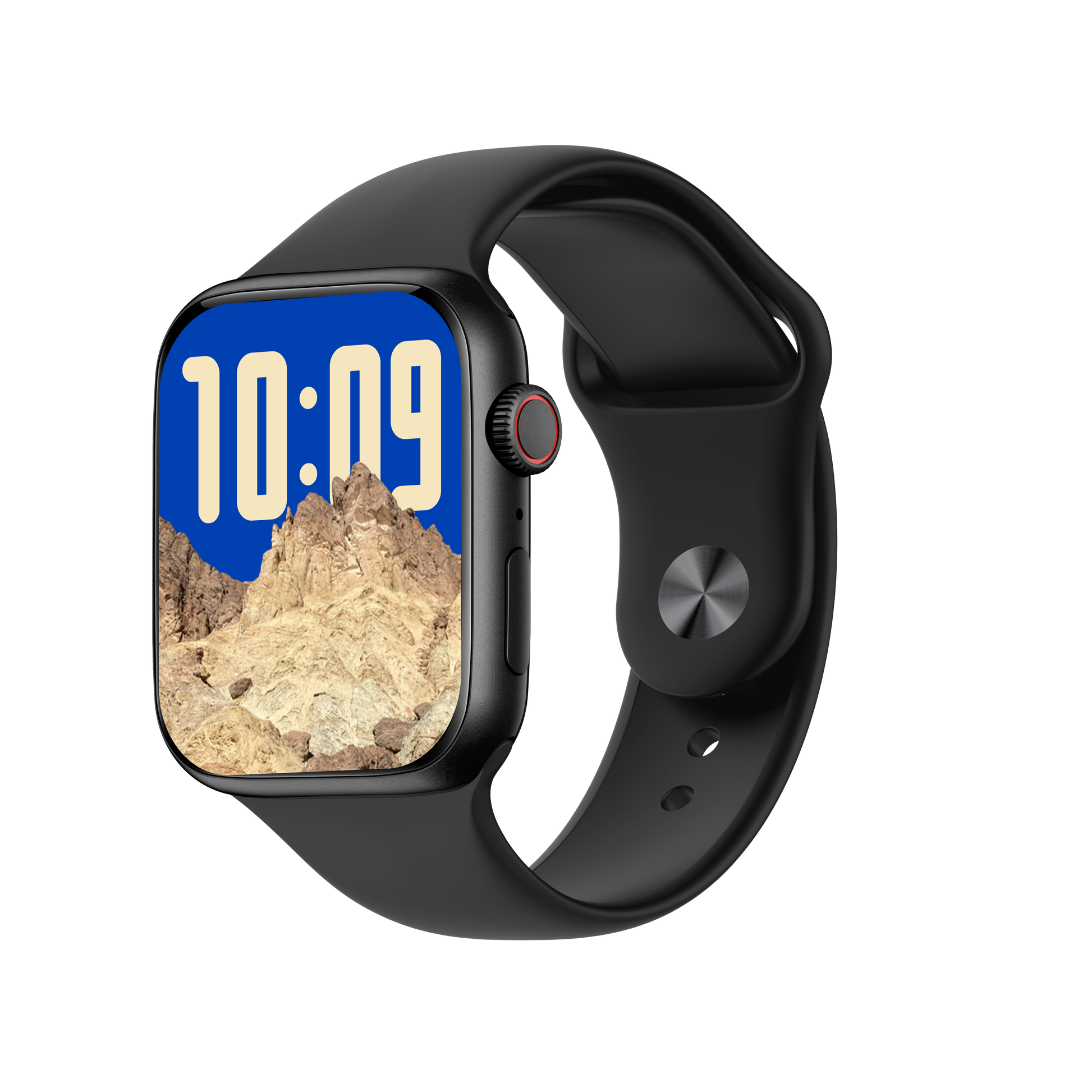 Salpido SW-02 smartwatch display and watch face