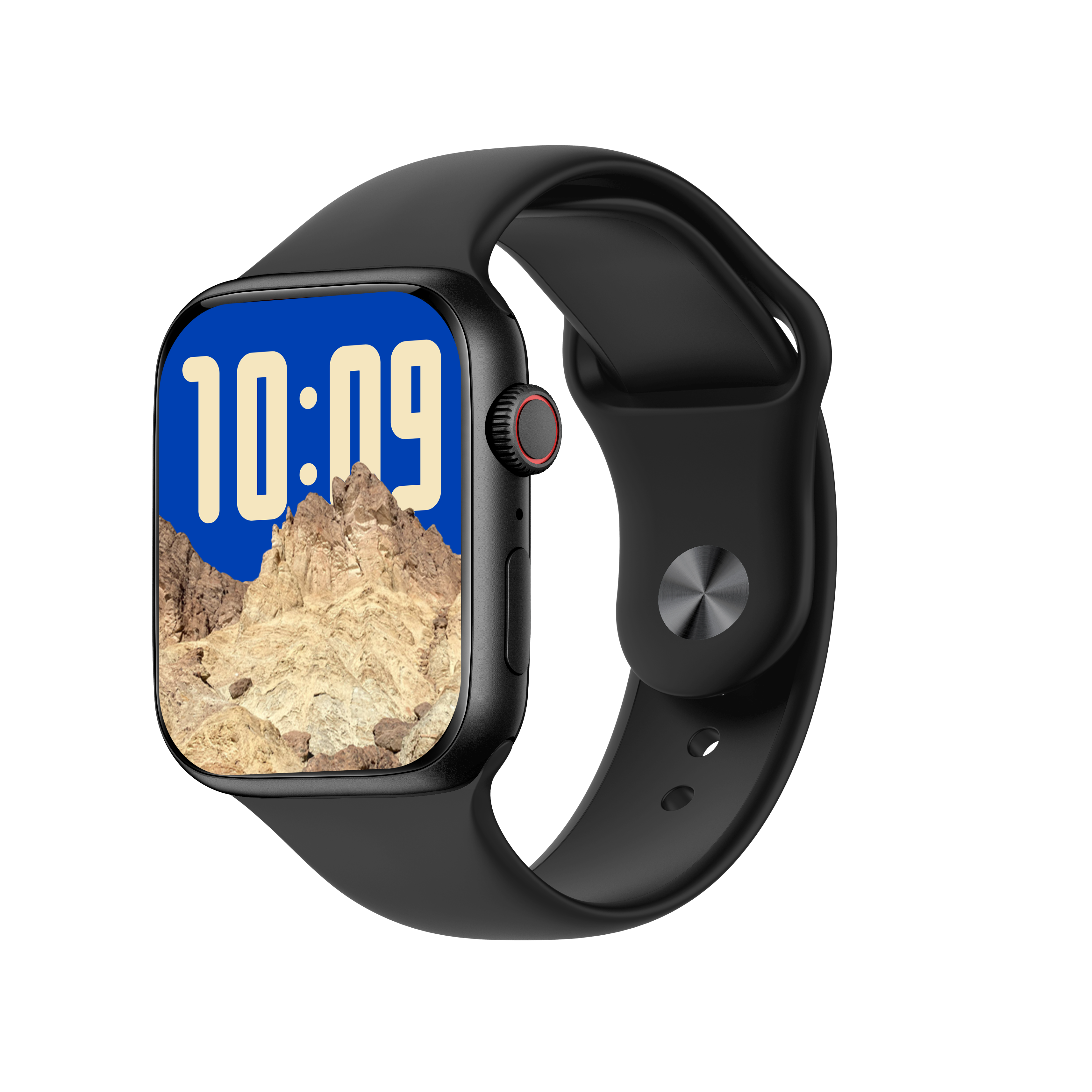 Salpido SW-02 smartwatch display and watch face