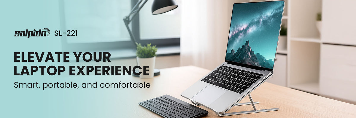 Salpido SL-221 — Adjustable Laptop Stand desktop A+ image 1