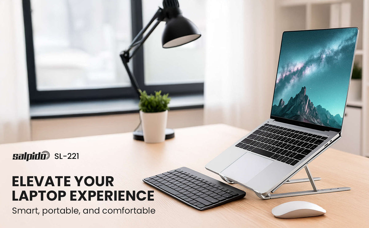 Salpido SL-221 — Adjustable Laptop Stand mobile A+ image 1
