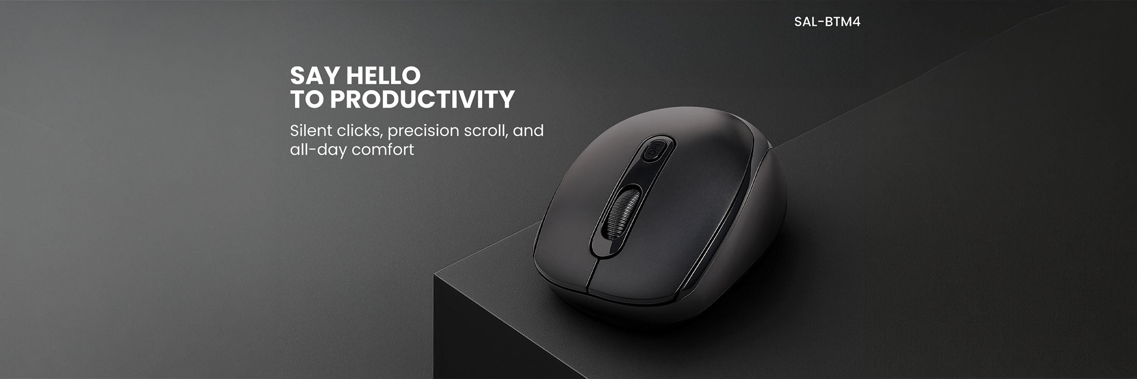 Salpido SAL-BTM4 — Wireless Bluetooth Mouse desktop A+ image 1