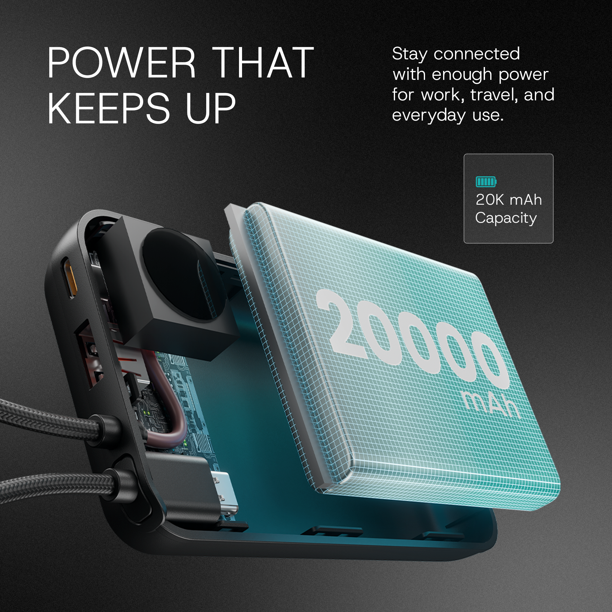 Salpido Powervolt 202 Max — 20000mAh Power Bank