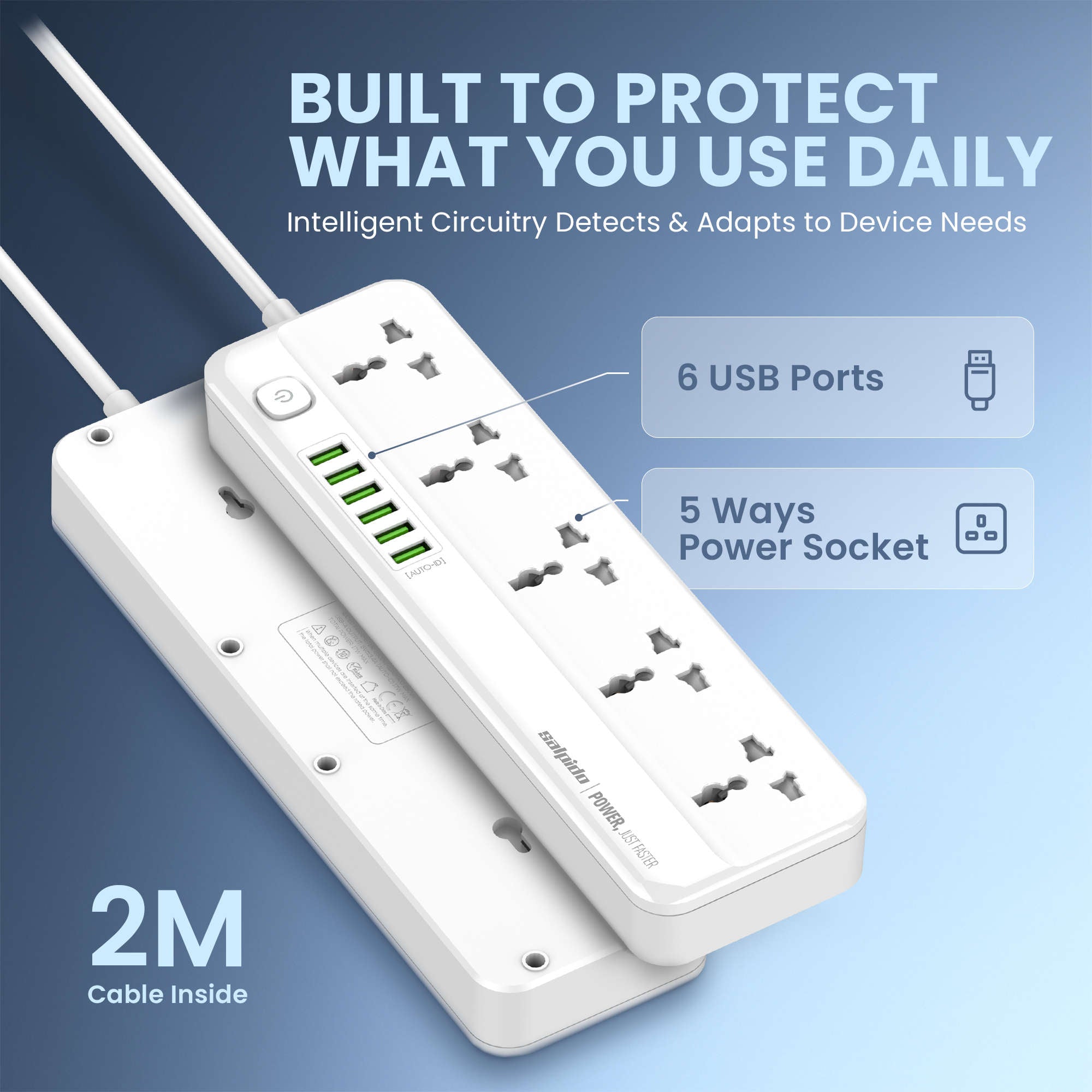 Salpido WC-09 surge protection extends electronics life