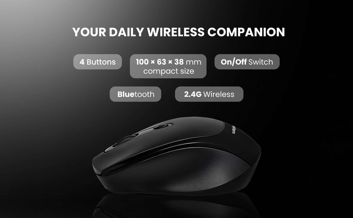 Salpido SAL-BTM4 — Wireless Bluetooth Mouse mobile A+ image 3