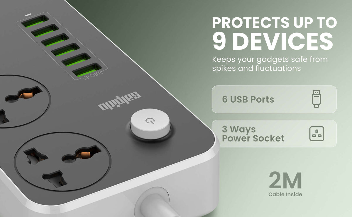 Salpido WC-08 — Extension Board with USB mobile A+ image 3