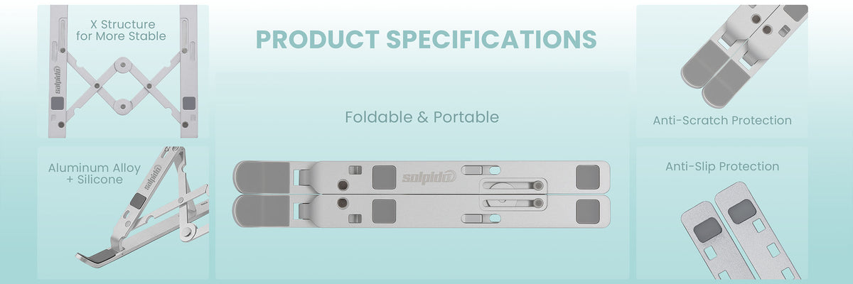 Salpido SL-221 — Adjustable Laptop Stand desktop A+ image 4