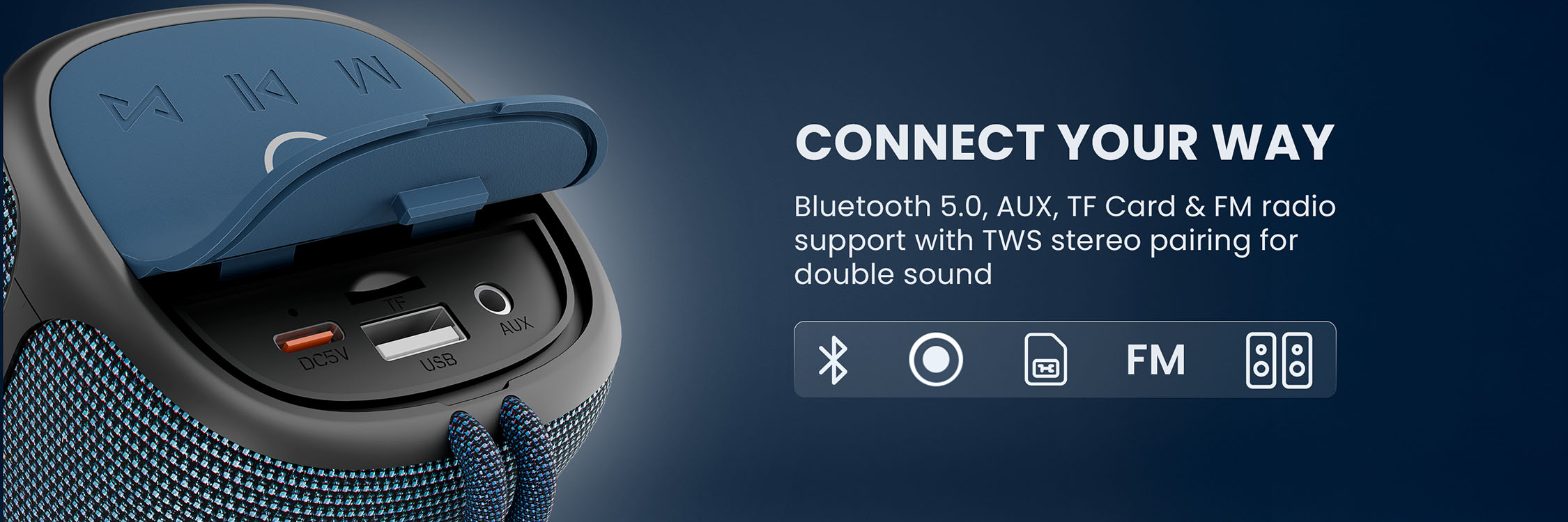 Salpido Arrado 5 — Bluetooth Speaker desktop A+ image 4