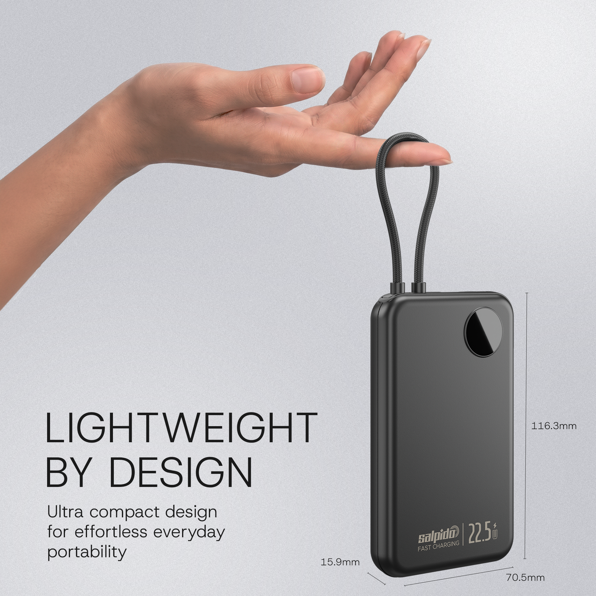 Salpido Powervolt 201 Link lightweight power bank
