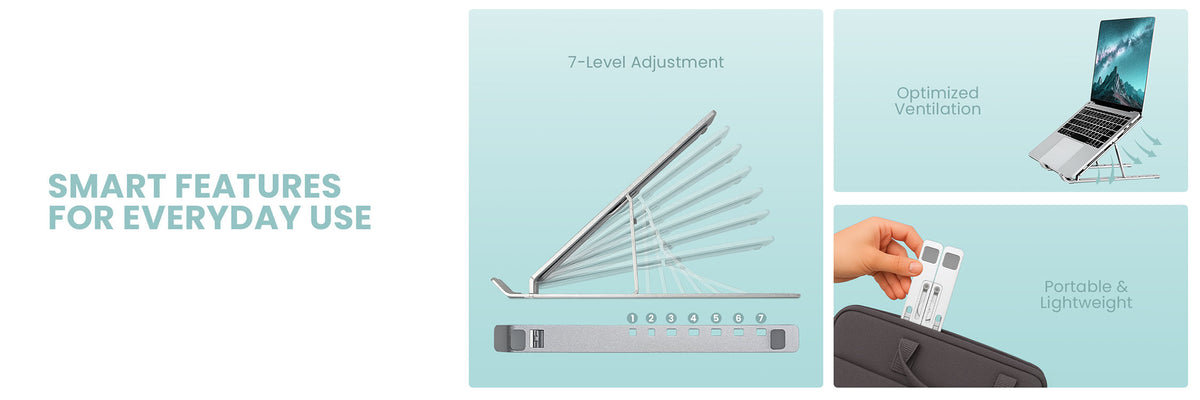Salpido SL-221 — Adjustable Laptop Stand desktop A+ image 5