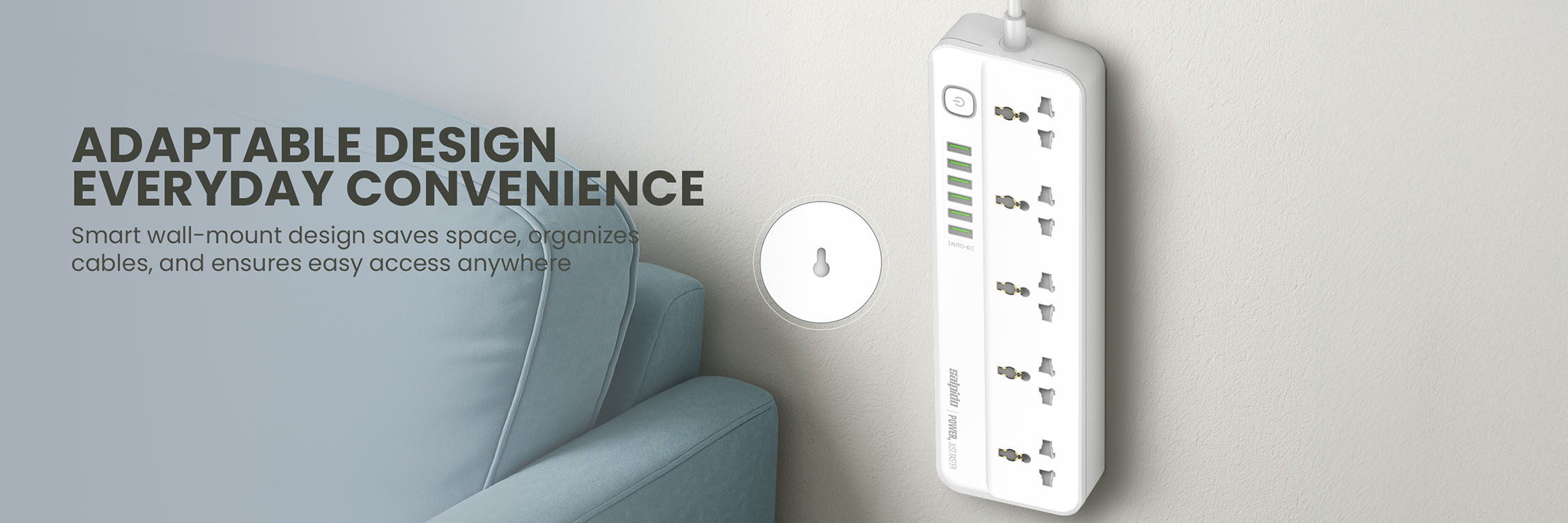 Salpido WC-09 — Extension Board with USB desktop A+ image 5
