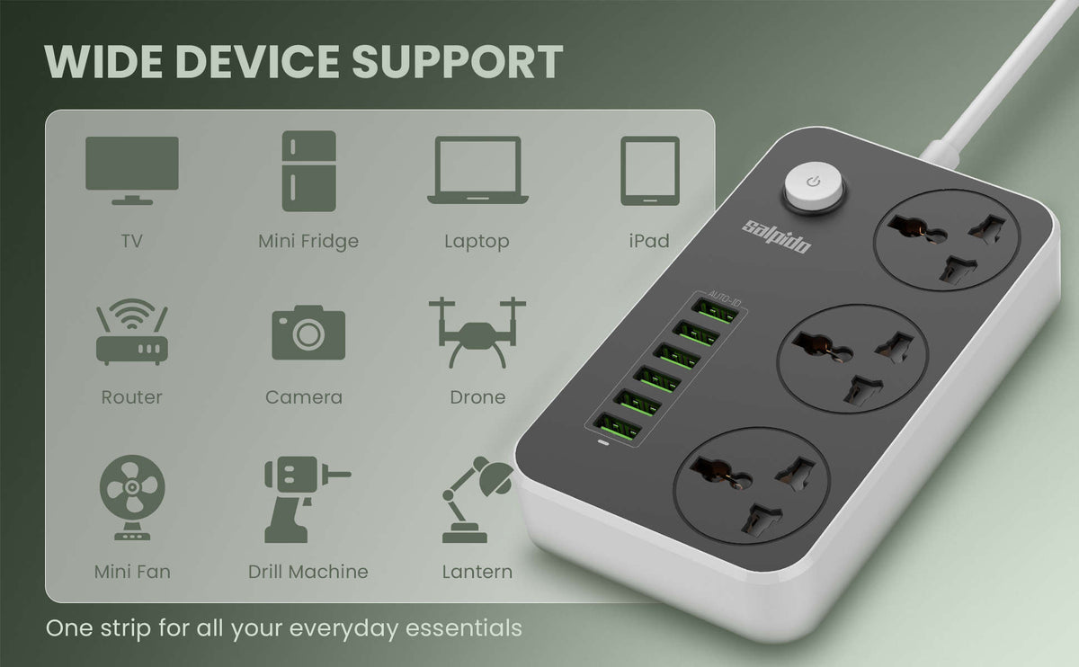 Salpido WC-08 — Extension Board with USB mobile A+ image 5