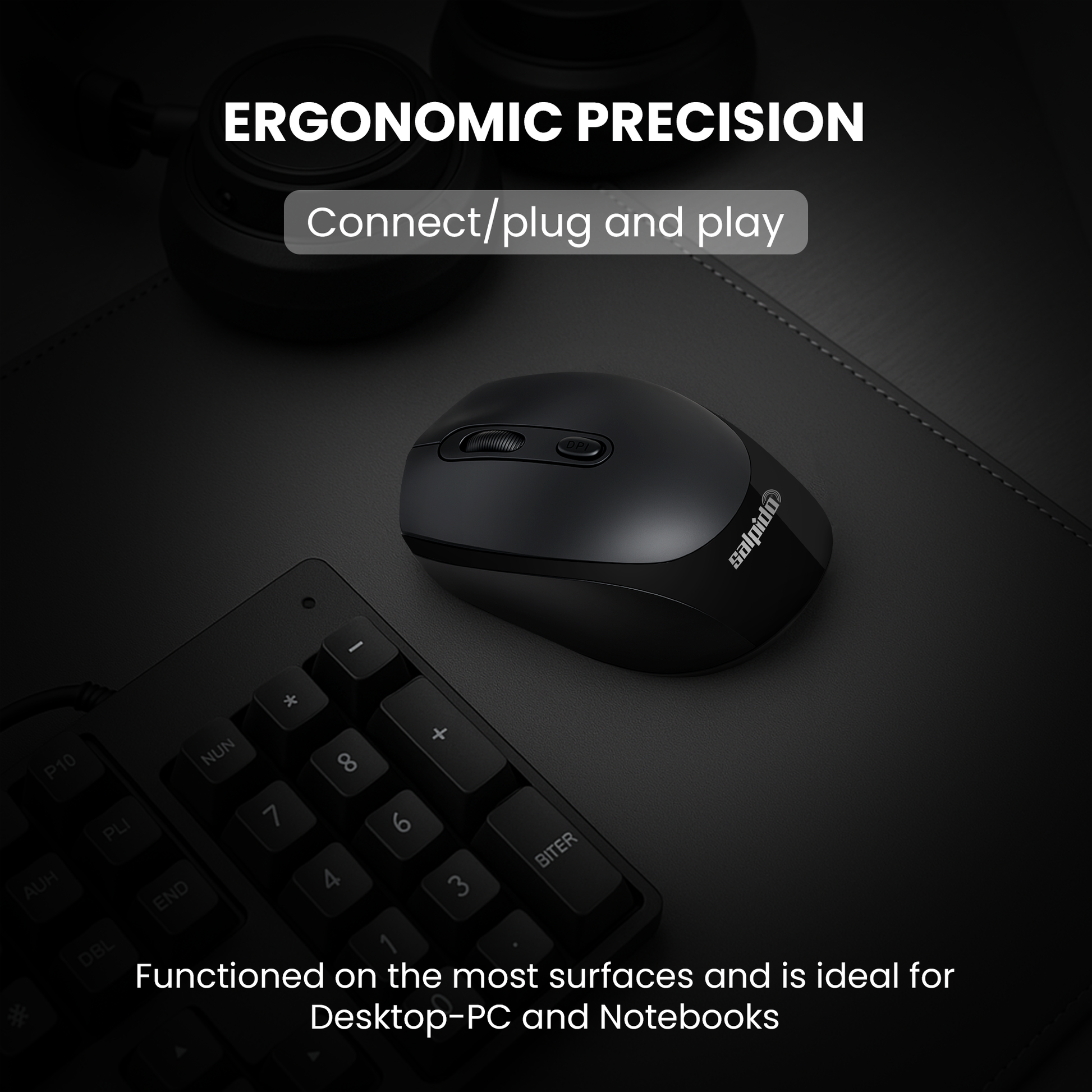 Salpido SAL-BTM4 wireless mouse pairing setup