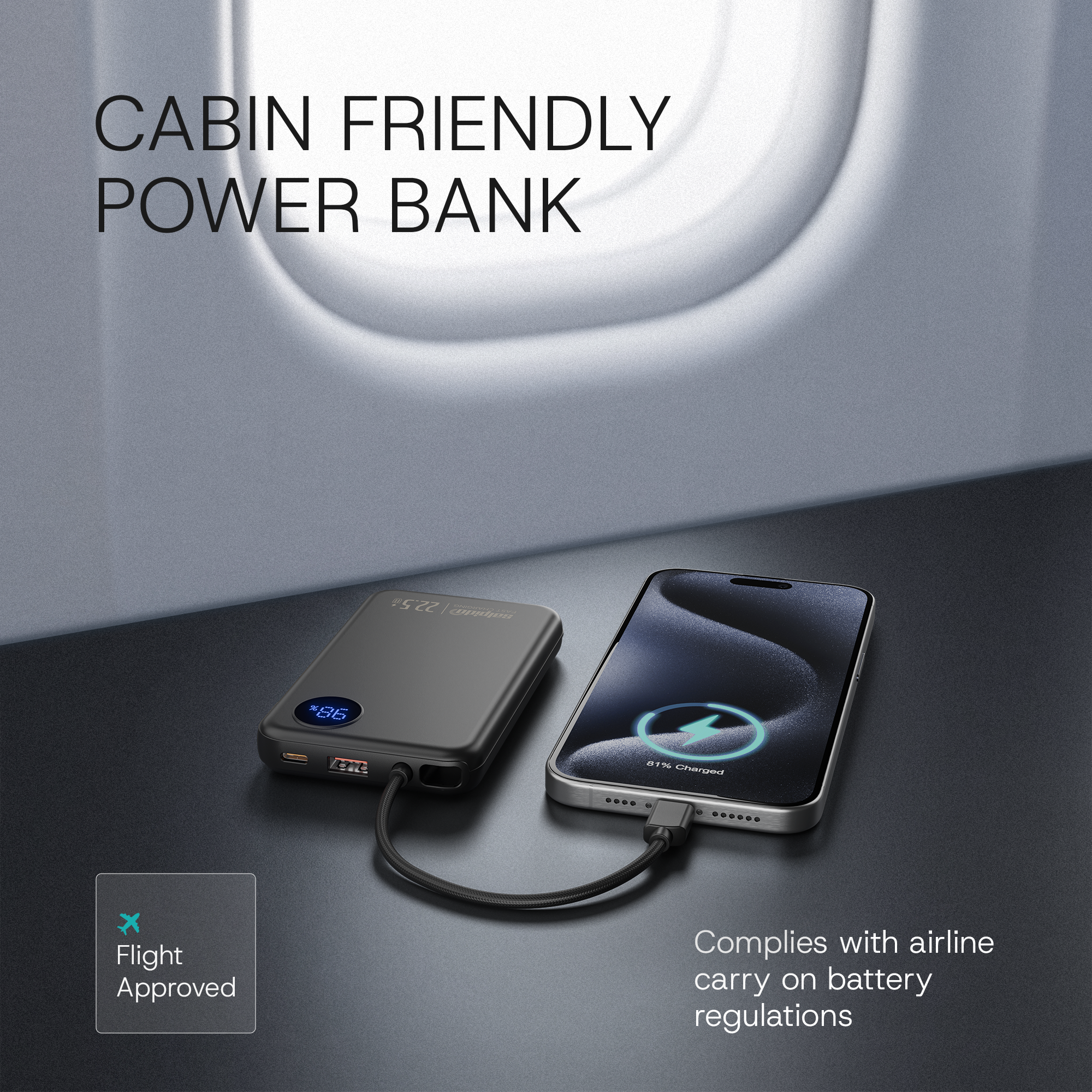 Salpido Powervolt 201 Link flight approved power bank