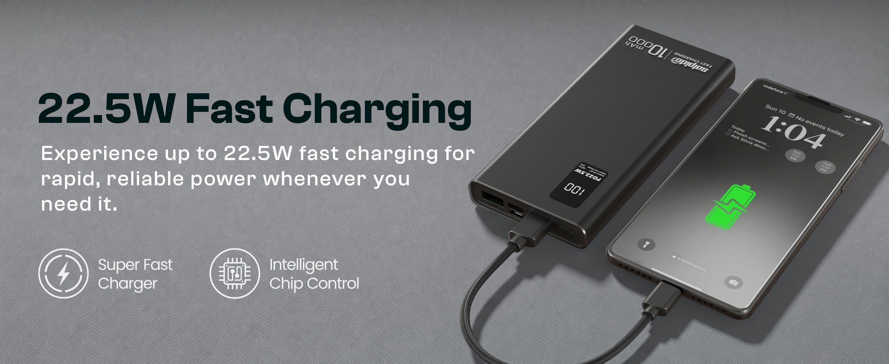 Salpido PowerVolt 101 Blade — 10000mAh Power Bank desktop A+ image 5