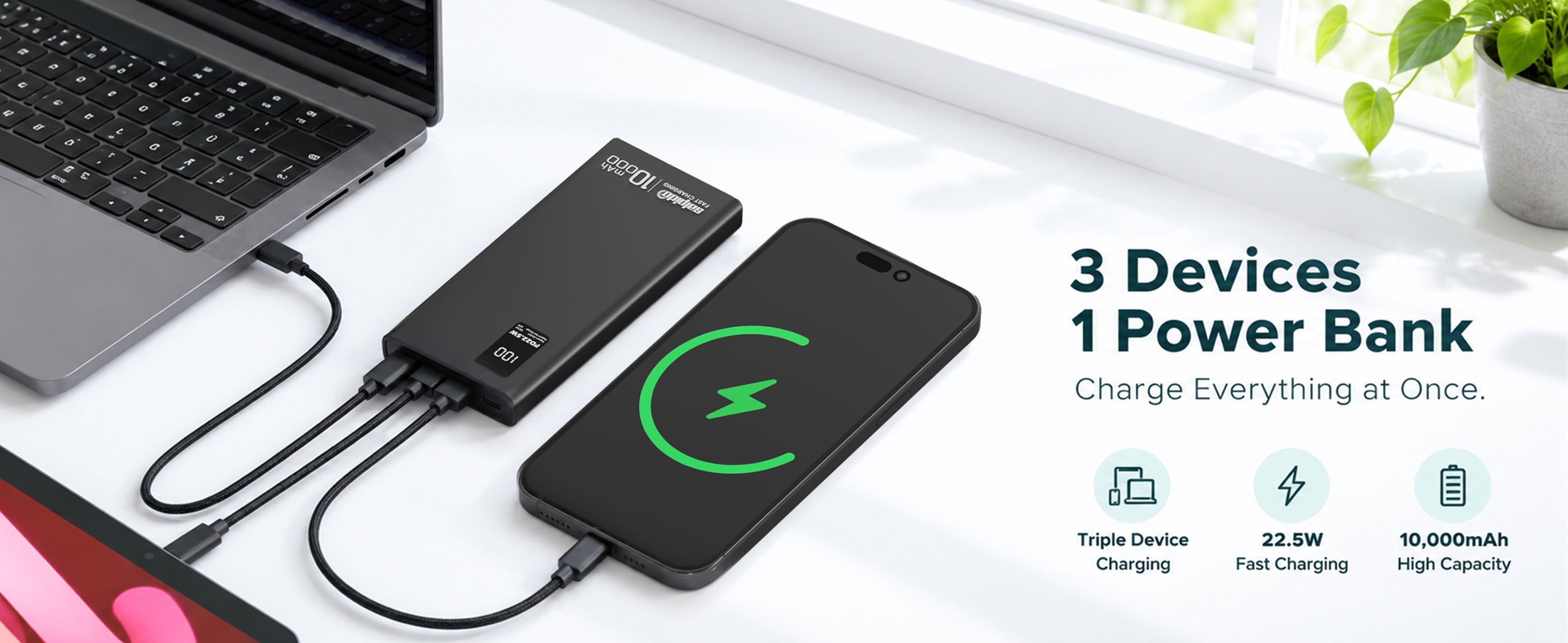 Salpido PowerVolt 101 Blade — 10000mAh Power Bank desktop A+ image 7