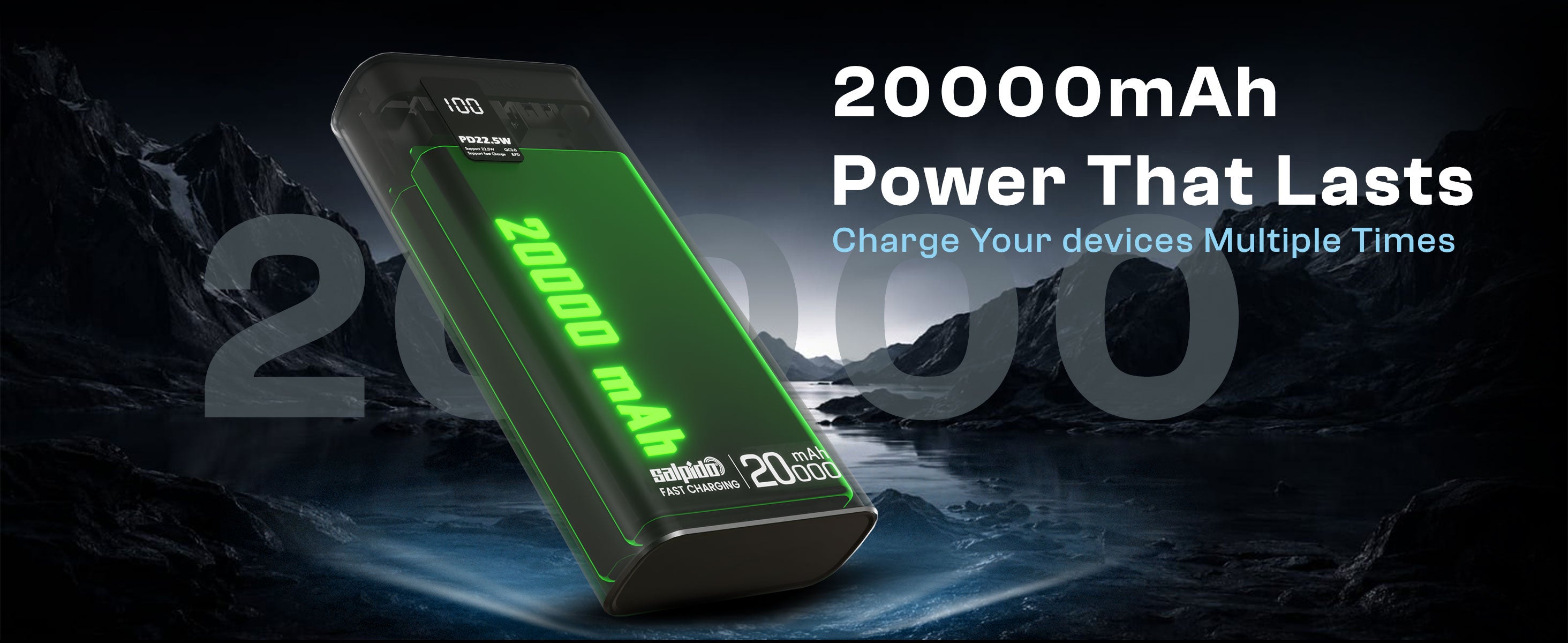 Salpido Powervolt 102 Max 20000mAh desktop A+ image 3