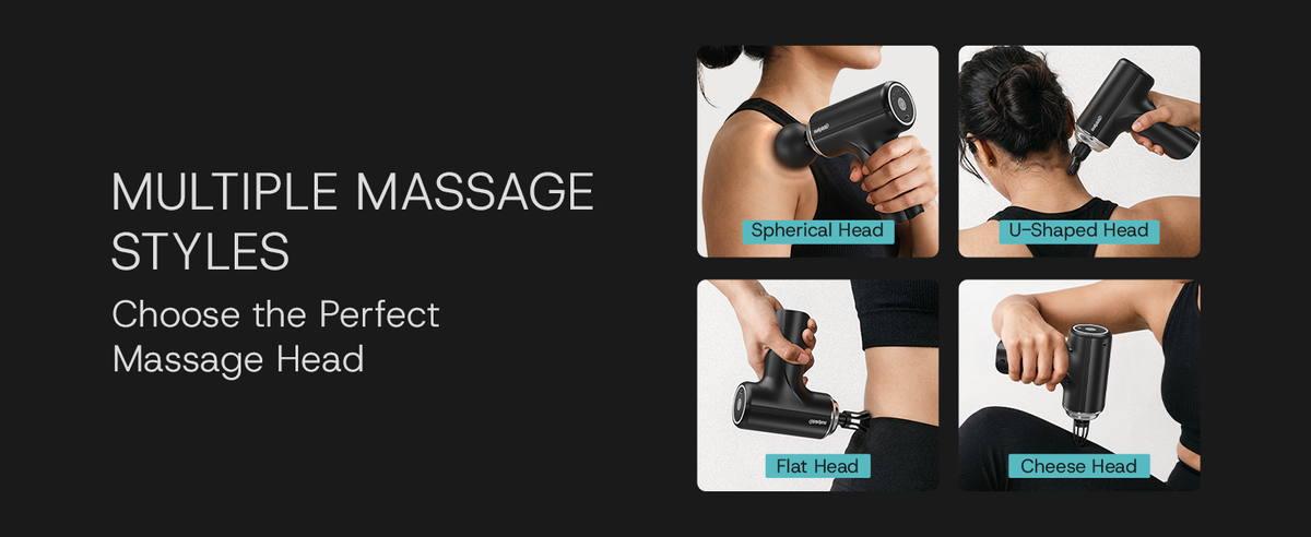 Salpido MG05 Massage Gun – 6-Speed 25W Deep Tissue Muscle Massager desktop A+ image 4