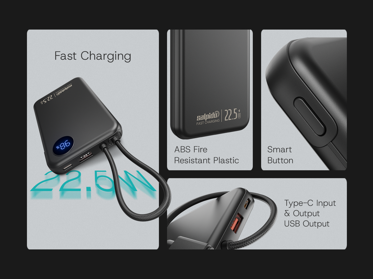 Salpido Powervolt 201 Link — 10000mAh Power Bank mobile A+ image 9
