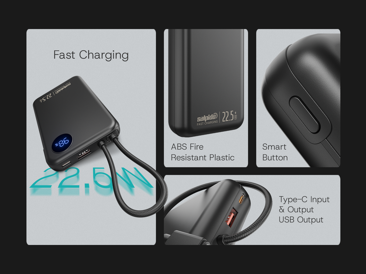 Salpido Powervolt 202 Max — 20000mAh Power Bank mobile A+ image 10