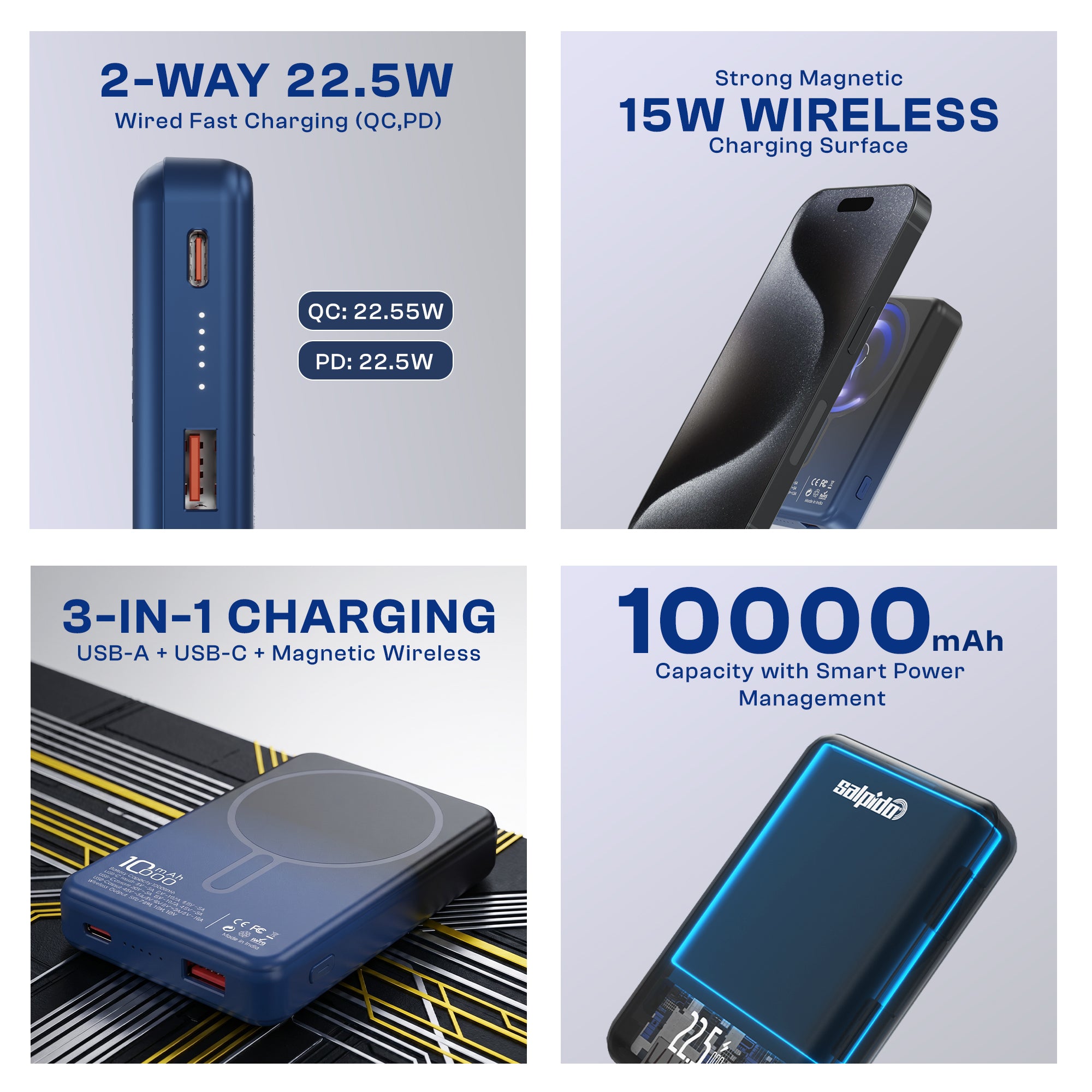 Salpido Powervolt 511 Mag 10000mAh