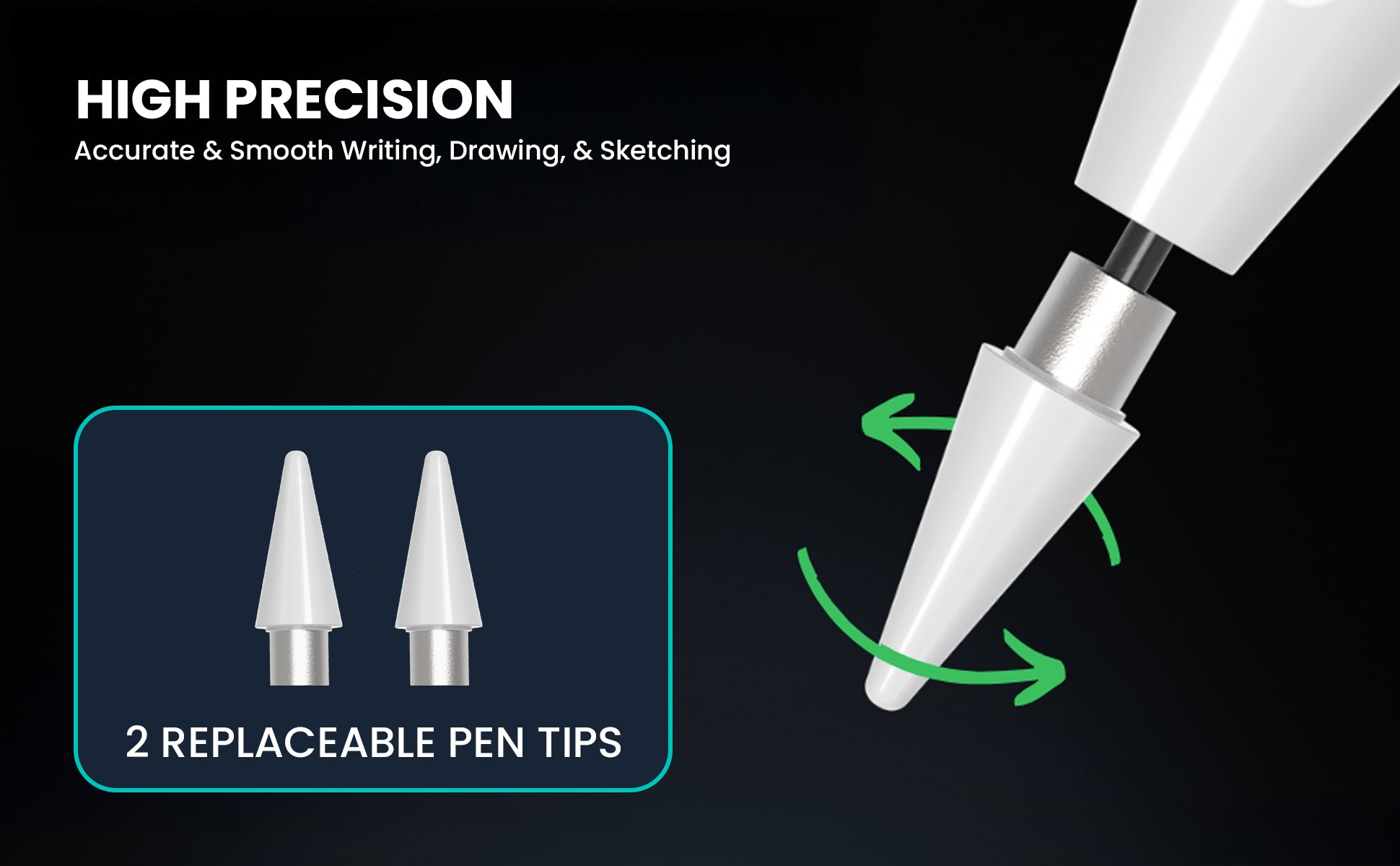 Salpido Smart Ink ,  Magnetic Universal Stylus Pen desktop A+ image 2