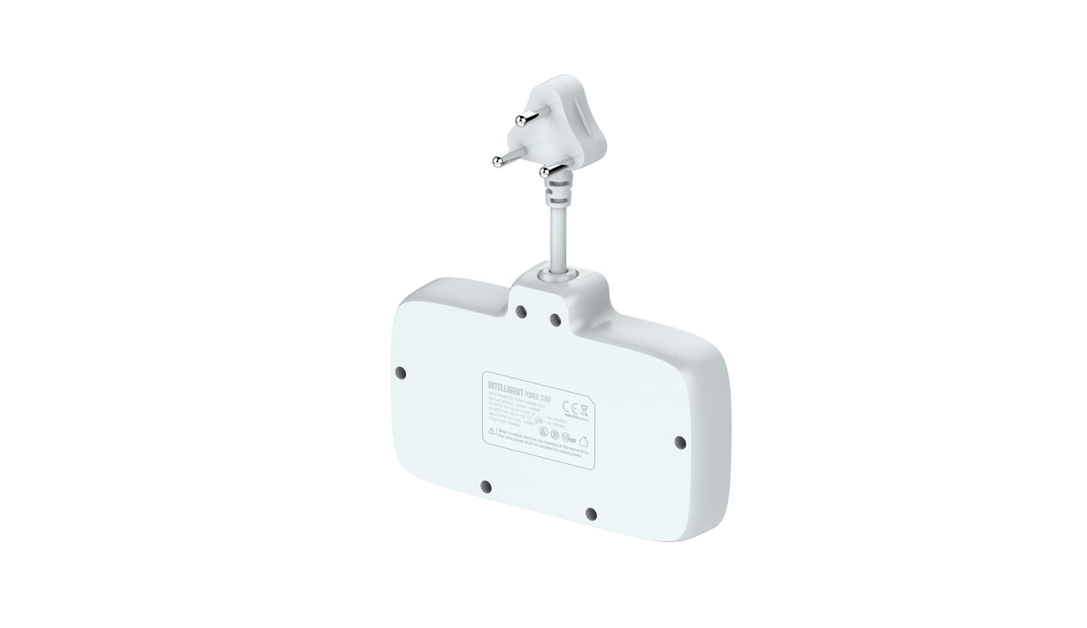 2500W Power strip 2 universal socket with 4 USB ports |  GD-WC-06