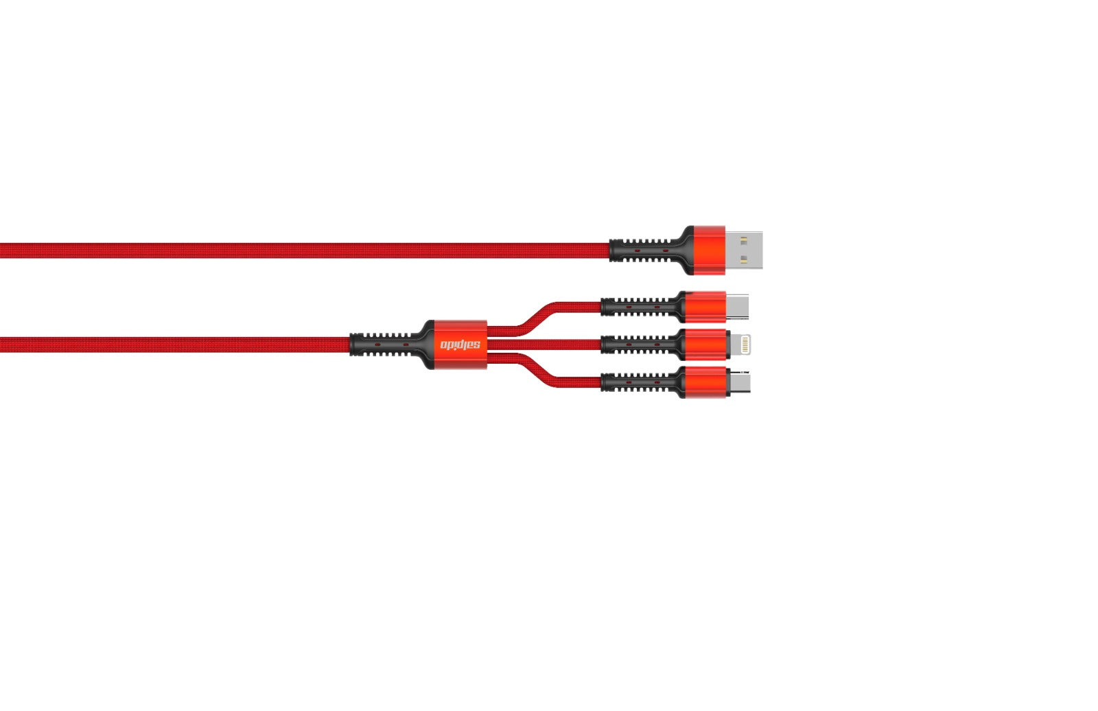 BRAIDED 3 in 1 Data Cable | SDC-39