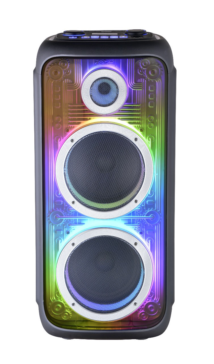 Salpido Party Waves 707 – 120 Watts Cyber-Glow Stereo Wireless Speaker