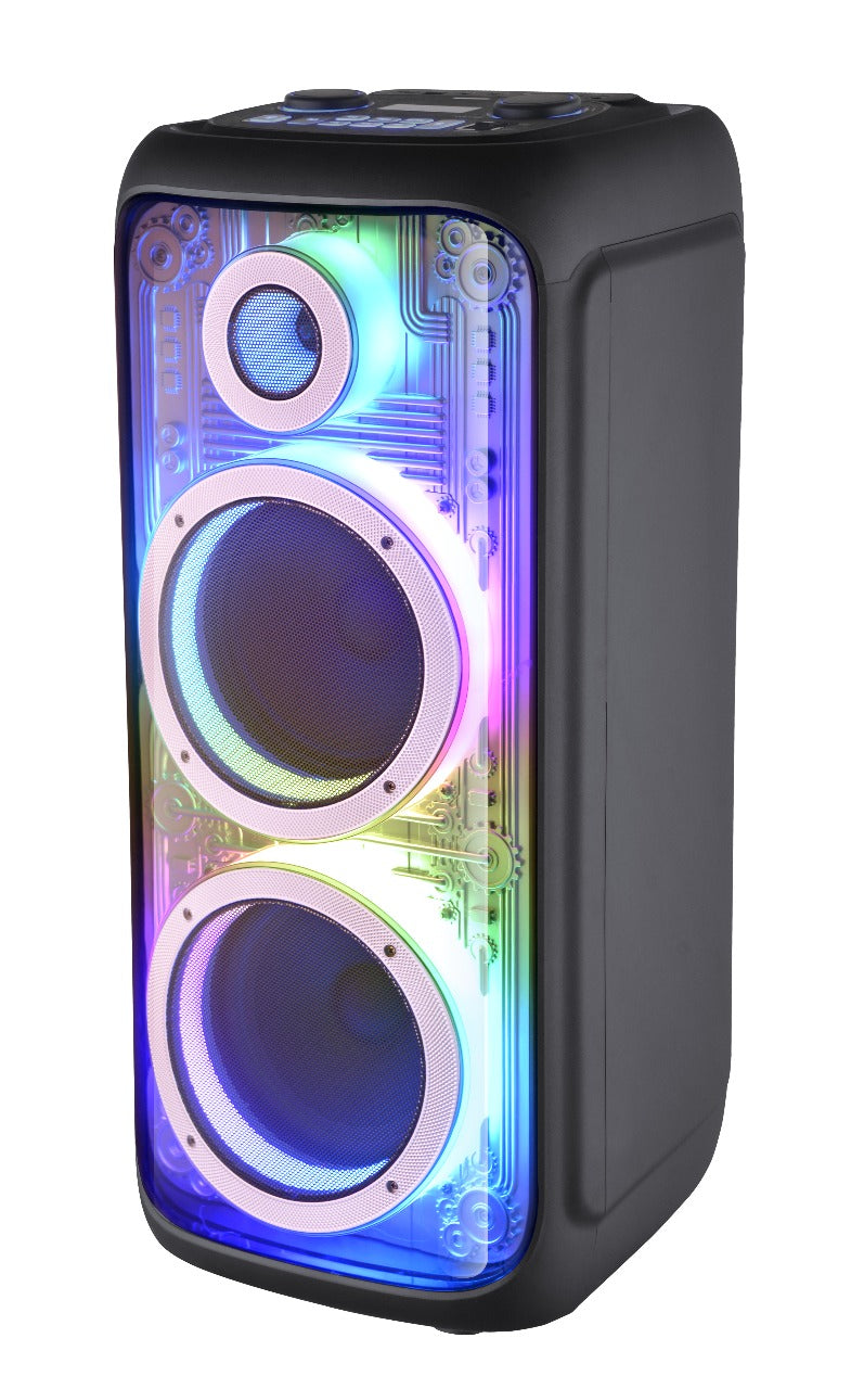 Salpido Party Waves 707 – 120 Watts Cyber-Glow Stereo Wireless Speaker