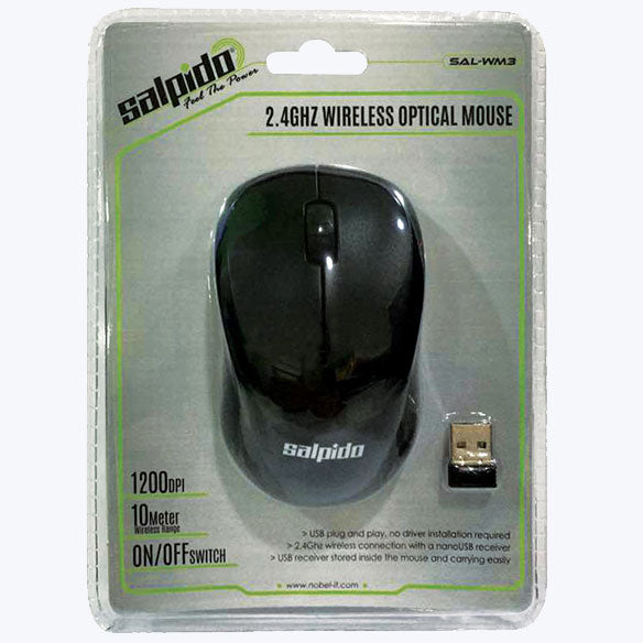 Salpido SAL-WM3 2.4GHZ WIRELESS OPTICAL MOUSE