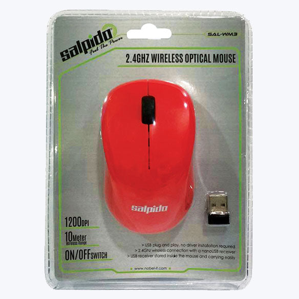 Salpido SAL-WM3 2.4GHZ WIRELESS OPTICAL MOUSE